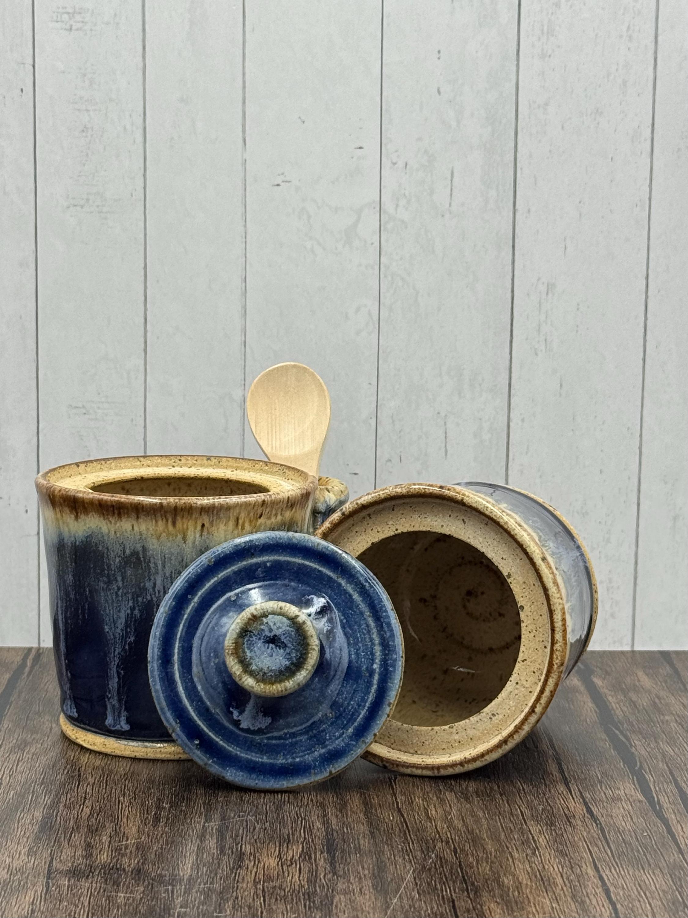 Stacking Salt Stacking Salt and Pepper Container Set, Spice Jars, Salt Cellar, Salt ...
