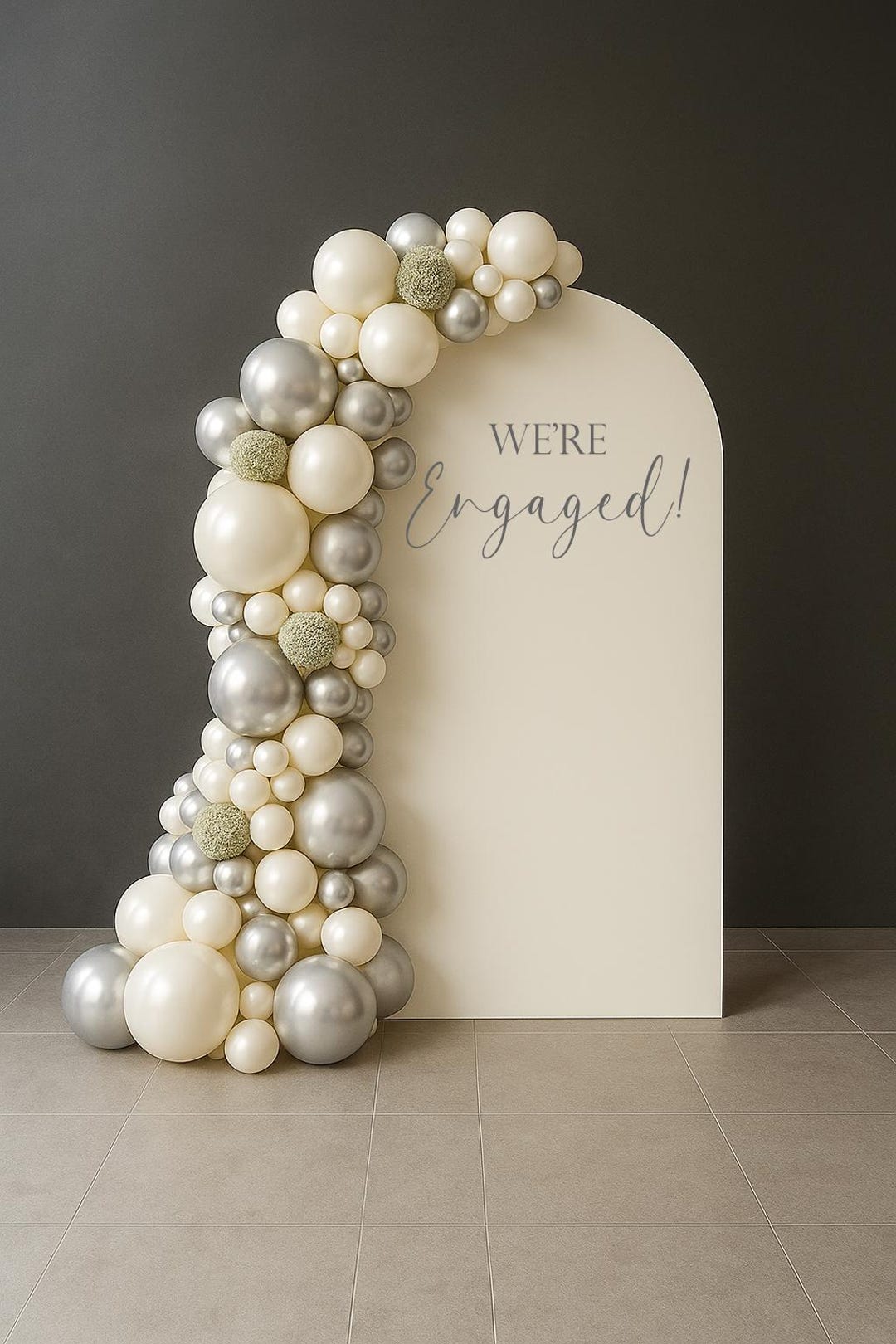 We're Engaged! Engagement Sail Board Signs Vinyl Decal Sticker - Etsy UK
