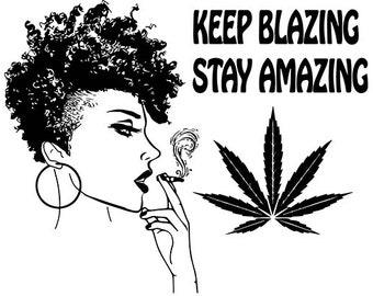 Download Stoner girl svg | Etsy
