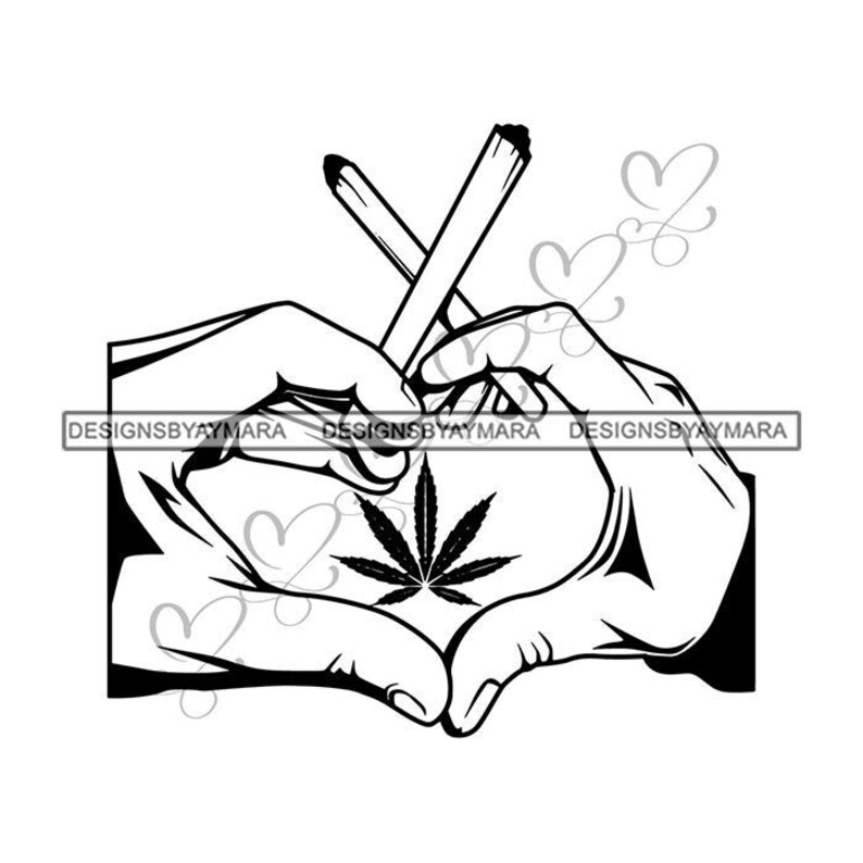 Download Heart Hands Holding Joints Blunt Buds Weed Pot Leaf Grass ...