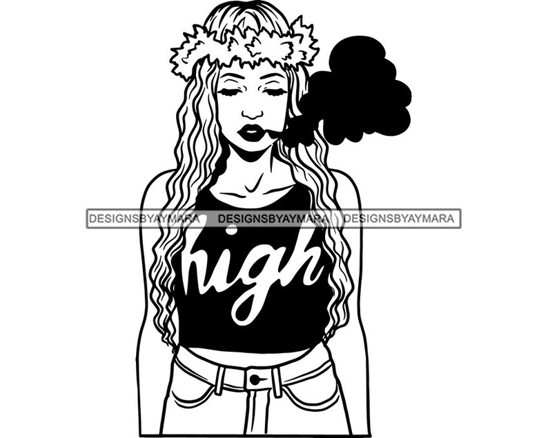 Download Woman Smoking Marijuana Weed Blunt Joint High Pleasure Cannabis Wellness Pot Stoned Smoking Svg Jpg Png Vector Clipart Circuit Cut Cutting Paper Party Kids Kits How To Staniwills Com