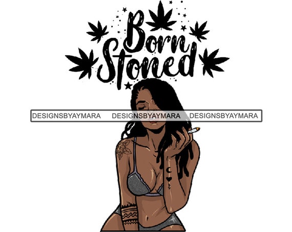 Afro Frau Zitat Rauchen Blunt Zigarette Gemeinsame Unkraut Etsy