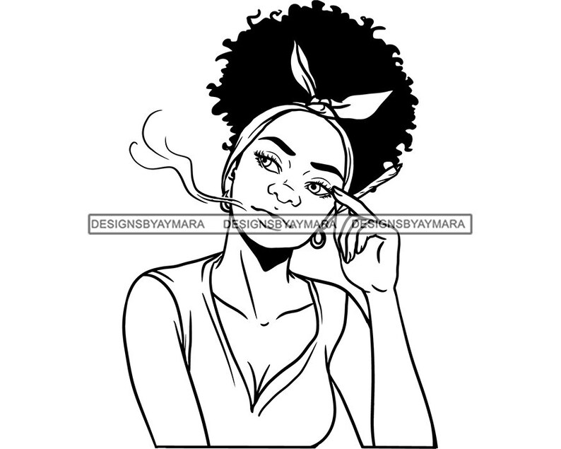 Download Woman Smoking Blunt Joint Weed Leaf Pot 420 Hemp Cannabis Marijuana Herbs High Life Pot Head Stoned Svg Png Jpg Vector Clipart Cut Cutting Kits How To Craft Supplies Tools