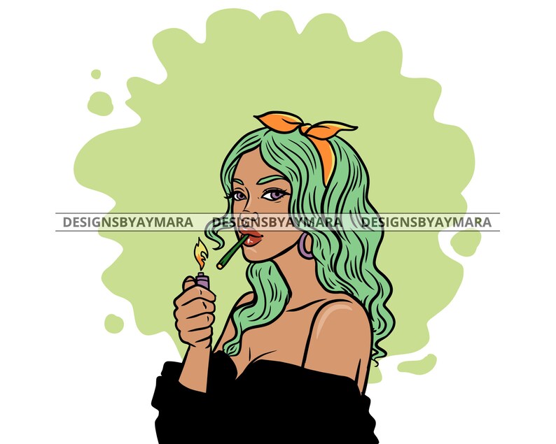 Download Beautiful Woman Smoking Weed Leaf Blunt Green Curly Hair Cannabis Medical Marijuana High Svg Png Jpg Vector Clipart Circuit Cut Cutting Papercraft Craft Supplies Tools Leadcampus Org