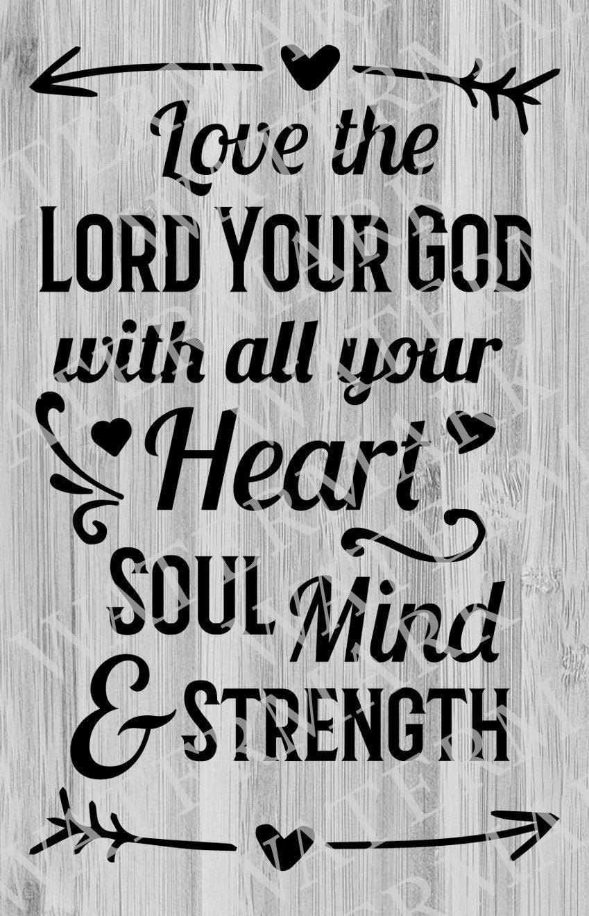 Mark 1230 Digital Download Love the Lord Your God With All Your Heart, Soul, Mind, and Strength