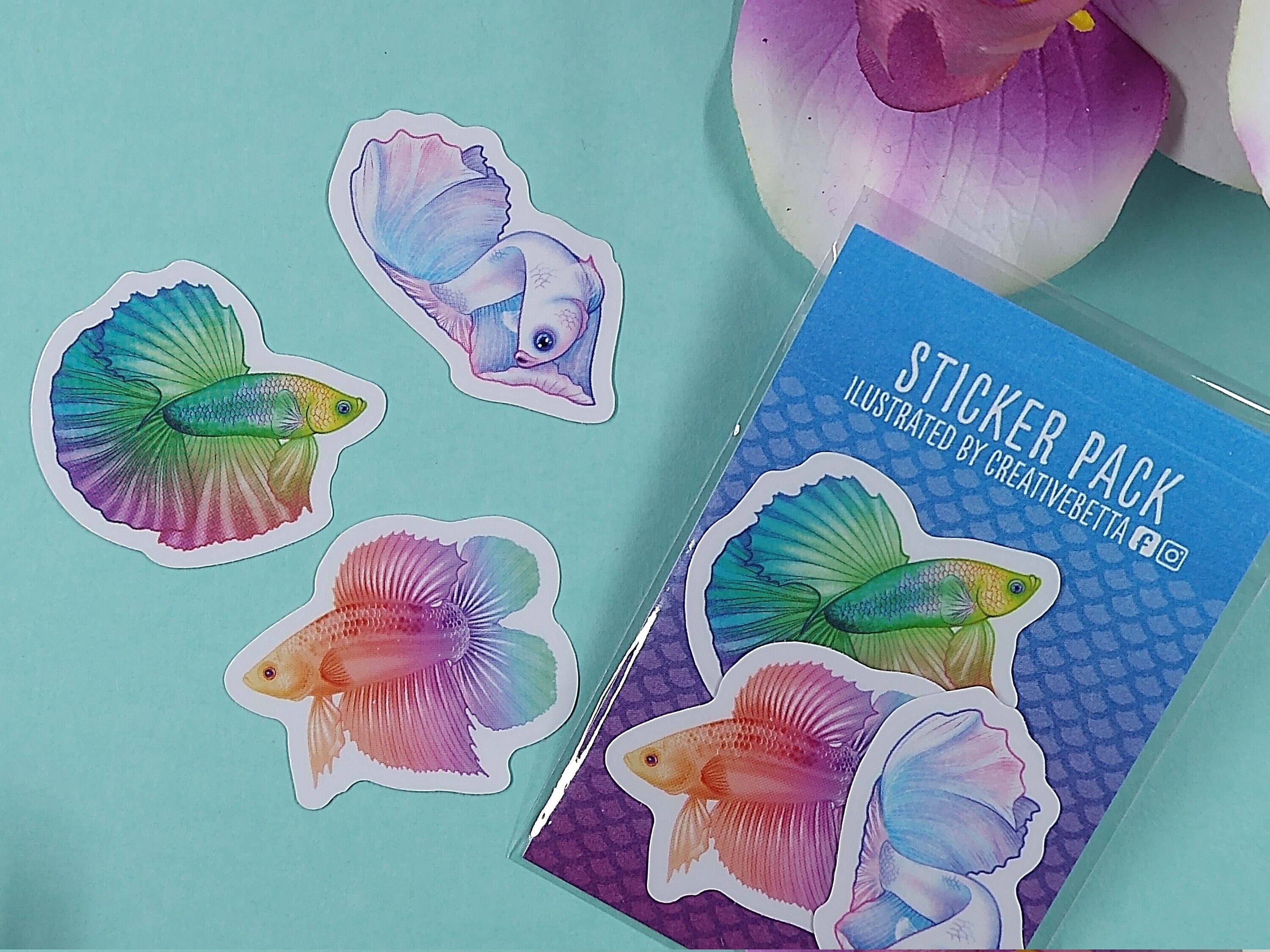 Waterproof Sticker Betta Lover Holographic Sticker Gift for Betta Fish Lover 1.5in Rainbow Holographic Vinyl Betta Fish Sticker Pack Waterproof Sticker Betta Lover Holographic Sticker Gift for Betta Fish Lover 1.5in Rainbow Holographic Vinyl Betta Fish Sticker Pack