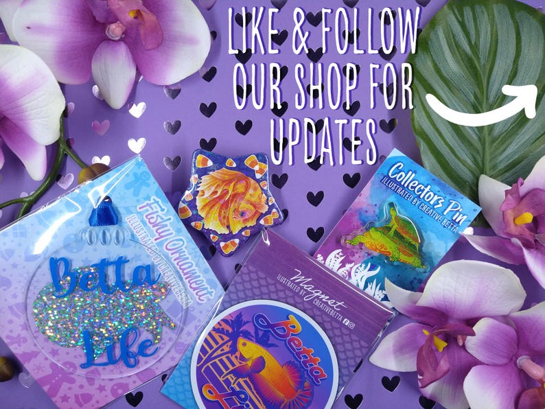 Dangling Charm, Acrylic Charm, Connecting Charm, Fish Tank Decor, Desk