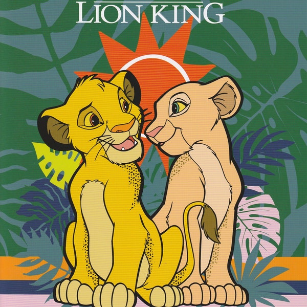 2023 Disney The Lion King Stamp Presentation Pack Australia Stickers & Self-Adhesive Sheetlet