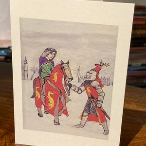 Caballero y Dama de Navidad
