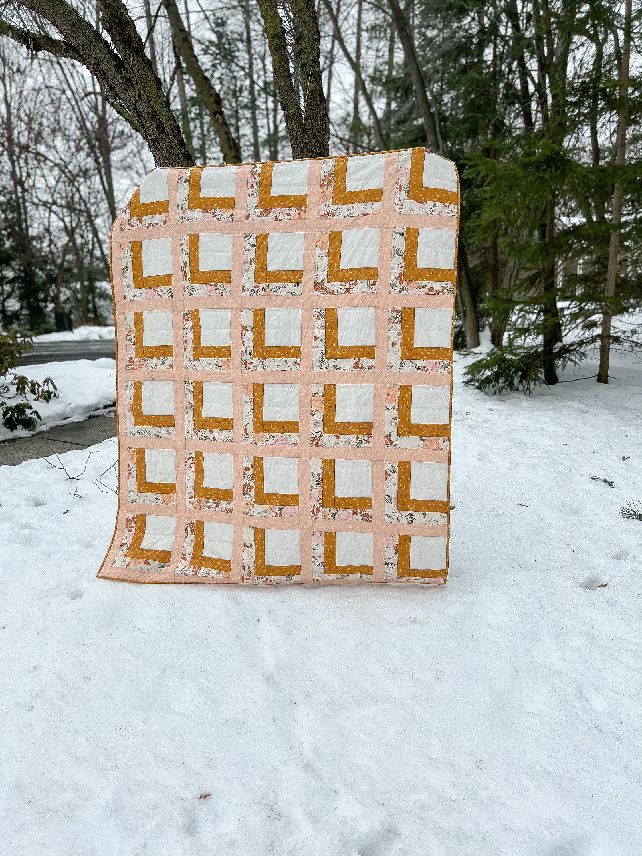 Open Window Quilt PDF Pattern - Etsy