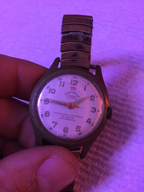 Vintage 1960's International Geneva Mens Watch