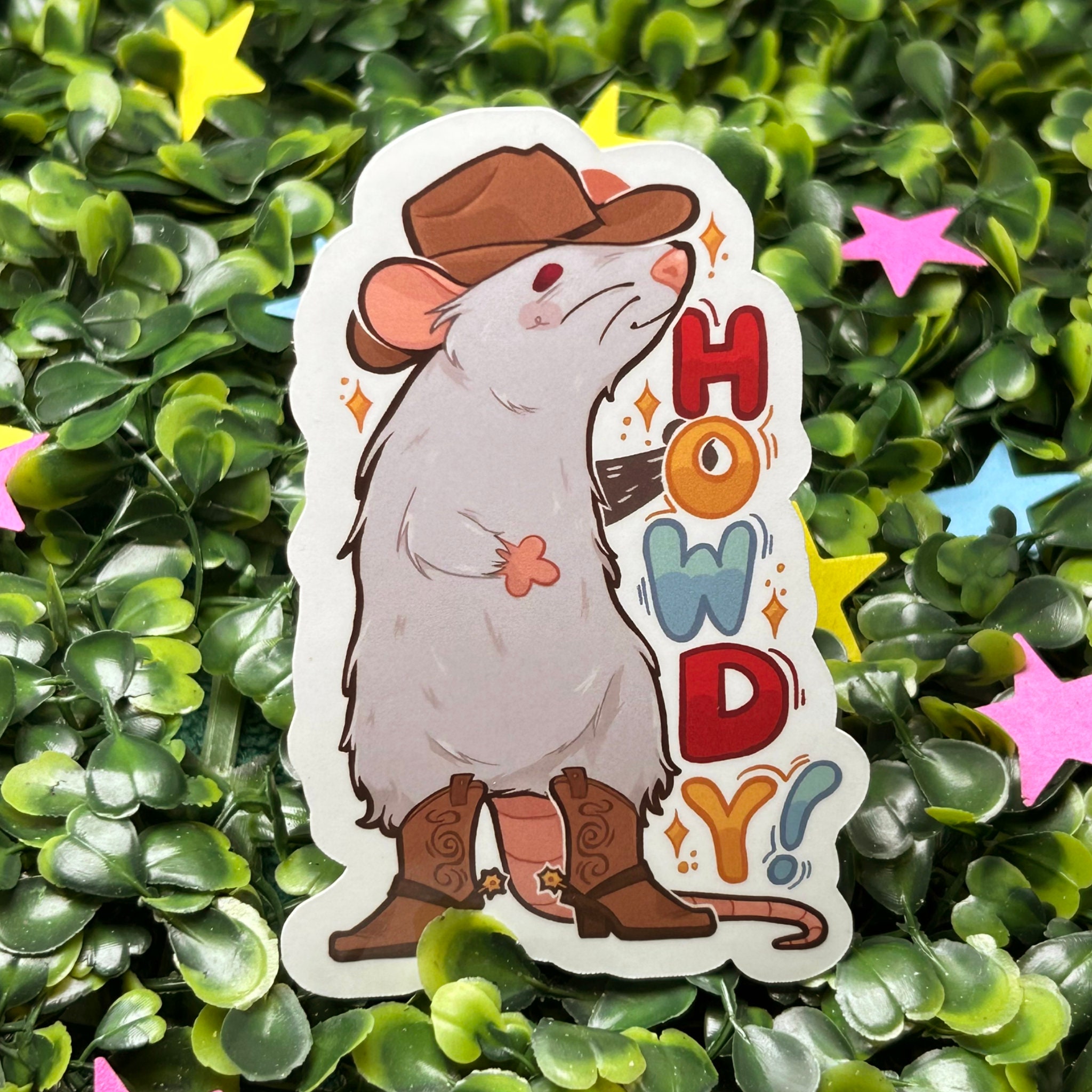 Rodent Rodeo Rodeo Rodents Glossy Vinyl Sticker Set - Etsy Canada