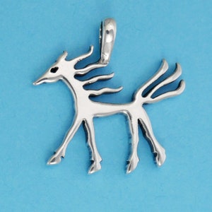 Ancient Horse Image Pendant