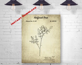 Digital Download Botanist Art Printable Download Last Minute Gift 1909 Grape Picking Cutter-Thimble 8x10 Printable Patent Print