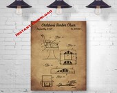 8 quot x10 quot 1927 Children 39 s Barber Chair Printable Patent Print - Hair Salon Decor - Antique Printable Download - Digital Download Patent
