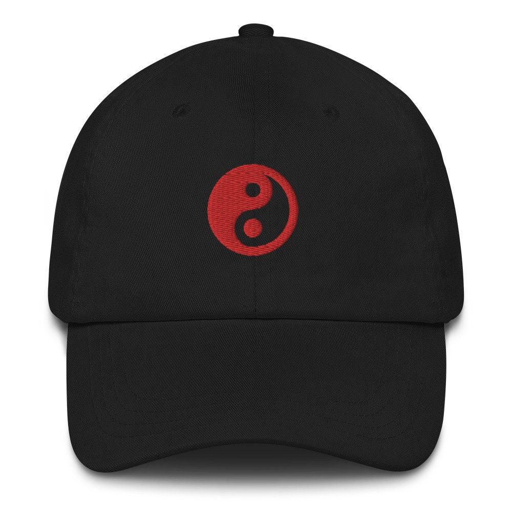 Embroidered Baseball Hat Cap Yin Yang Dad Hat More Colors Etsy UK