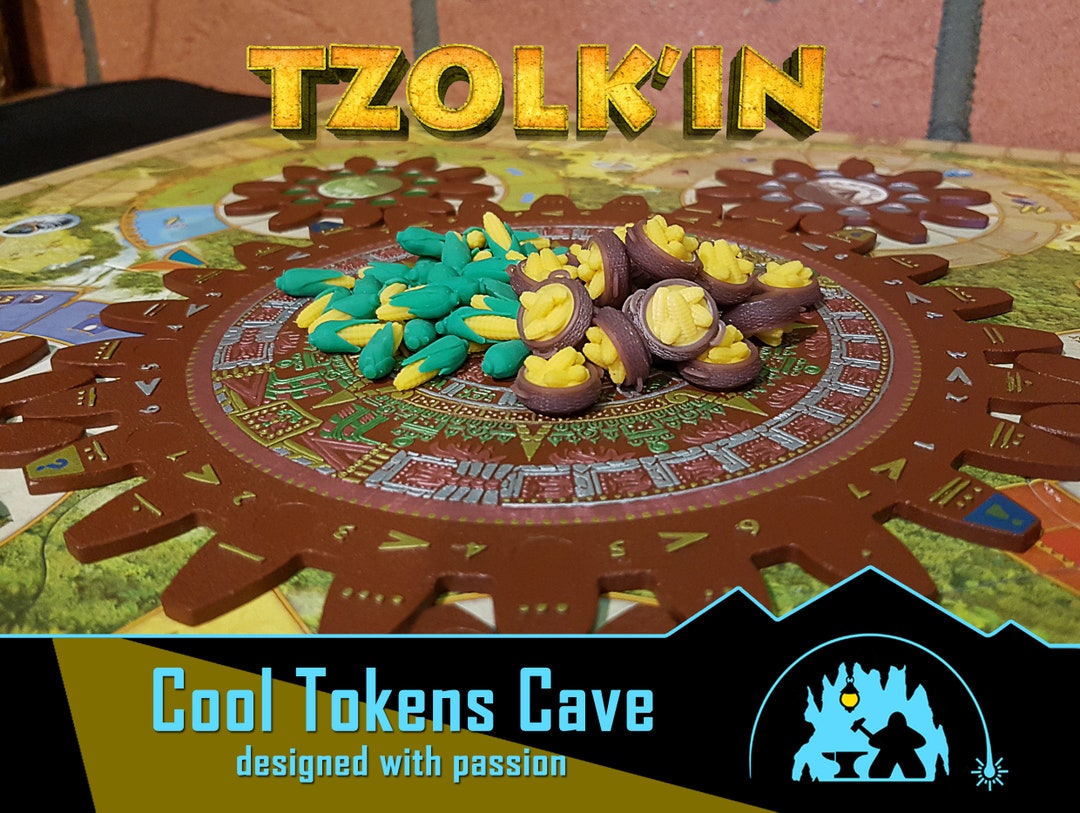 Tzolk'in Deluxe Resource Tokens Kit (130 Pcs) - Etsy UK
