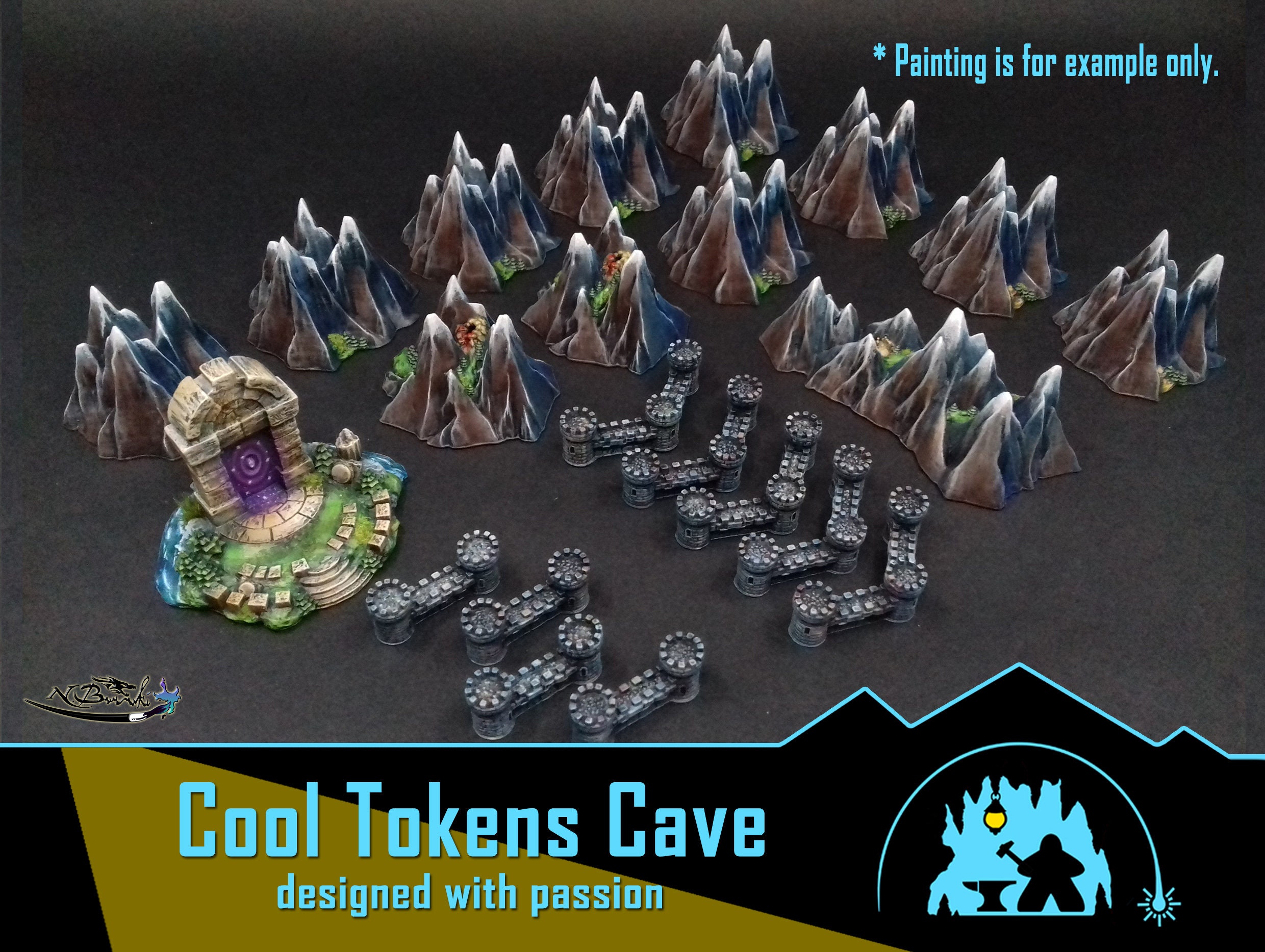 Mage Knight Visual Upgrade Set (22 Pcs) - Etsy