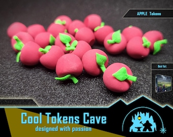 Apple / Food tokens - ideal for Northgard boardgame