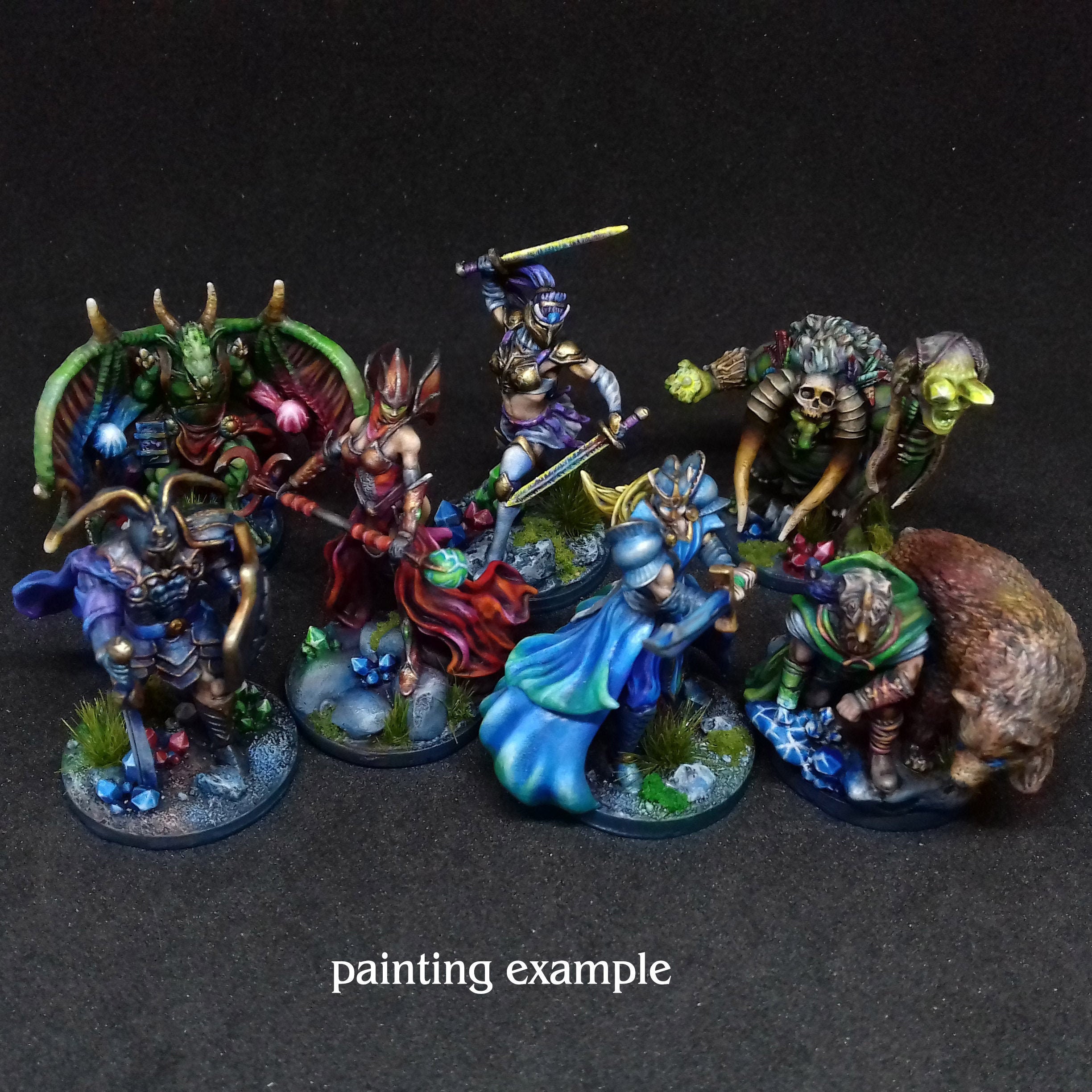 Mage Knight Full set Hero minis Etsy