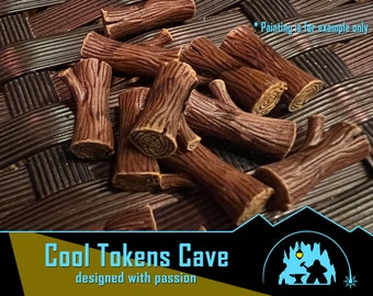 Wood log token