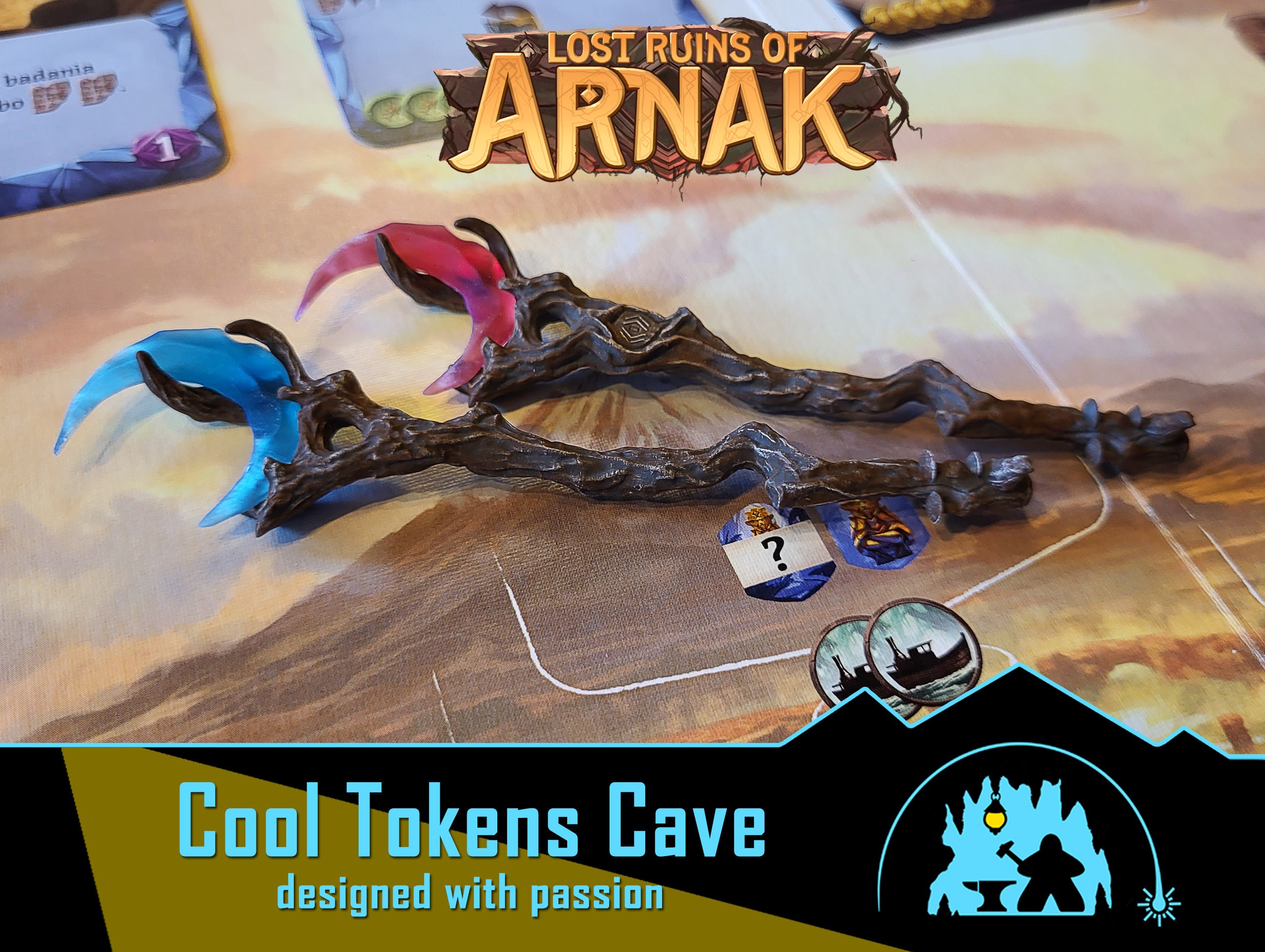 Moonstaff for Lost Ruins of Arnak (1 pcs or 2pcs)