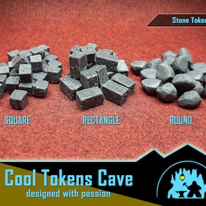 Stone tokens /3 types/