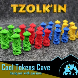 Mayan Workers can be used in Tzolkin: Boardgame