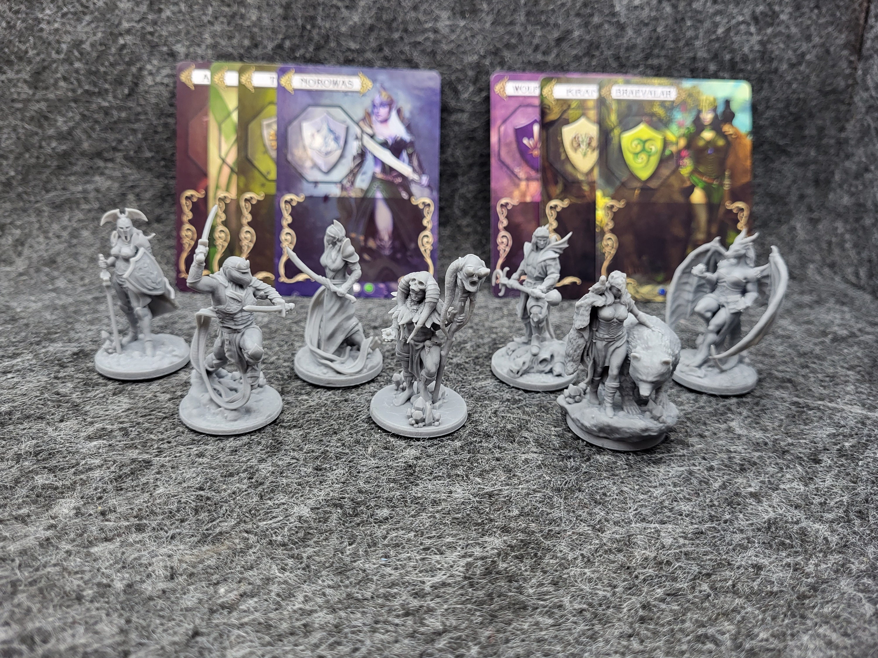Mage Knight Full Hero Set /alternative Genders Minis/ (7pcs Mage Knight Full Hero Set /alternative Genders Minis/ (7pcs