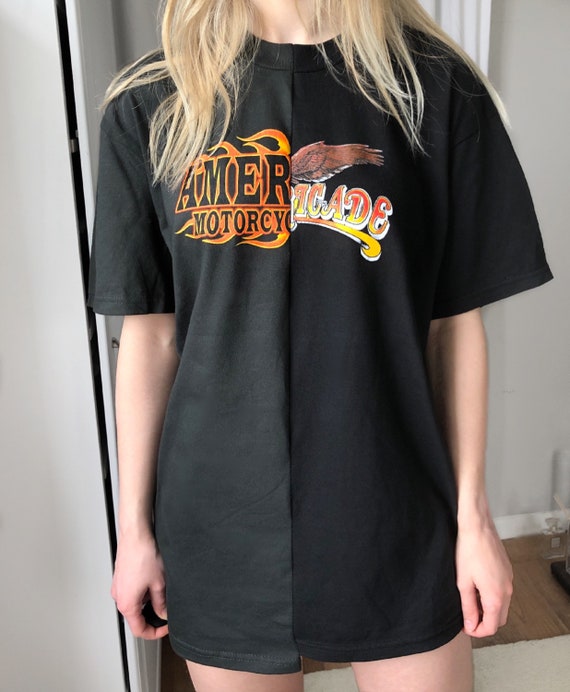 reworked split shirts