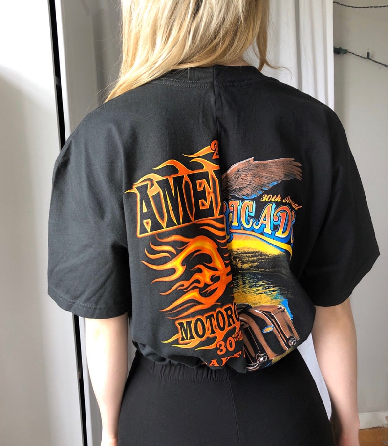 reworked split shirts