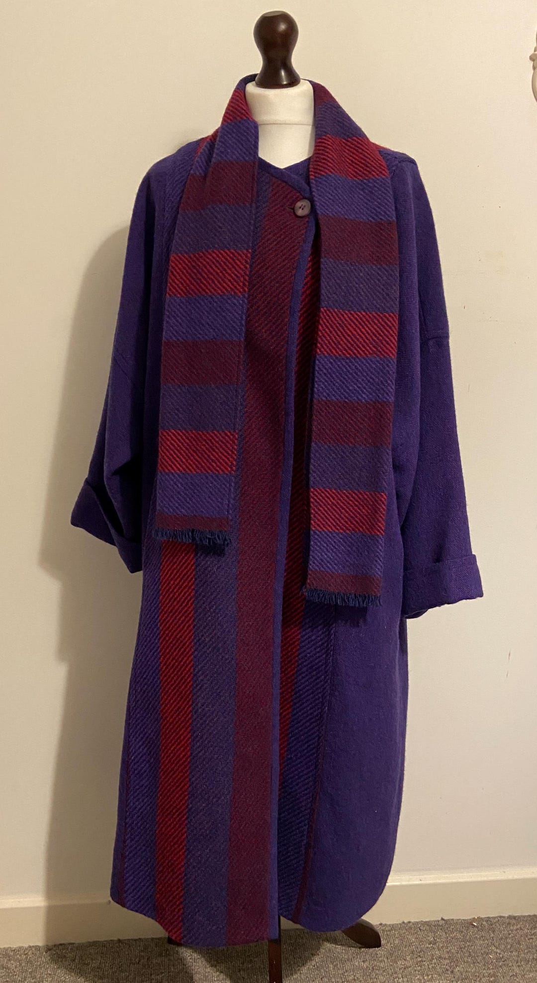 AVOCA WOOLコート　MADE IN IRELAND Avoca Collection Wool Coat* - Etsy
