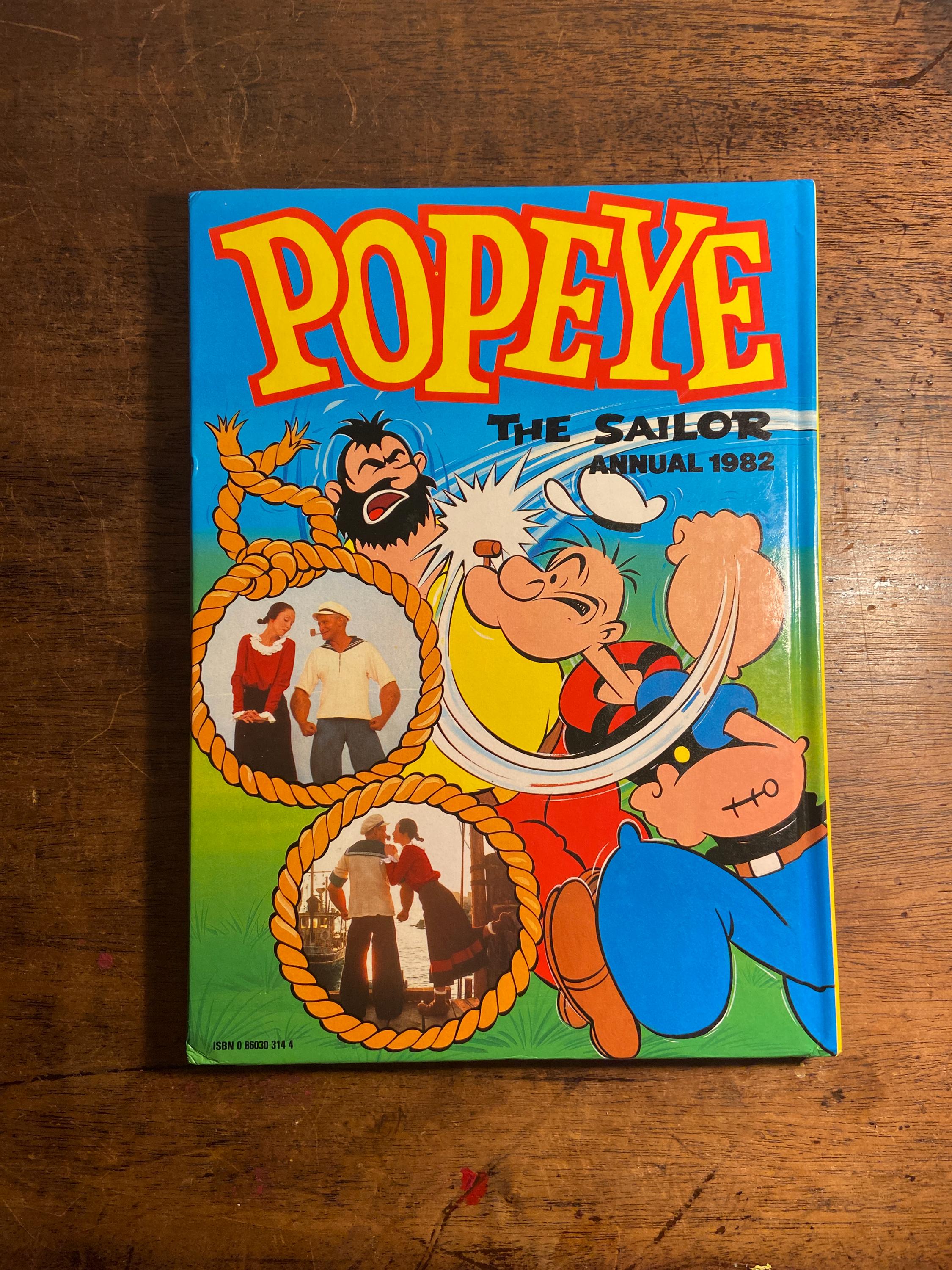 Popeye Annual 1982 - Etsy