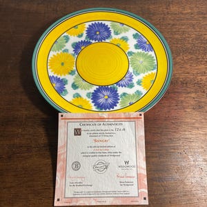 Clarice Cliff ‘Sungay’ Collectors Plate