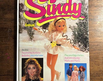 Vintage 1982 80s Pedigree Sindy Quick Change With Magicolour Doll