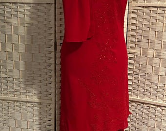 Robe Cercle Années 50 Grace Karin - Taille XL - Verte Avec Style Fit & Flare - Occasion Très Bon État