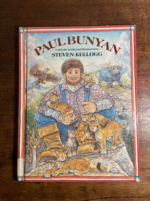 Paul Bunyan by Steven Kellogg 1984 - Etsy