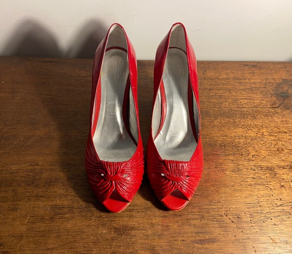 Faith Peep Toe Shoes Size 5 Etsy Canada