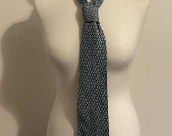 Corbata De Seda Faisán Michelsons Of London - 100% Seda, Estilo Clásico, Color Verde