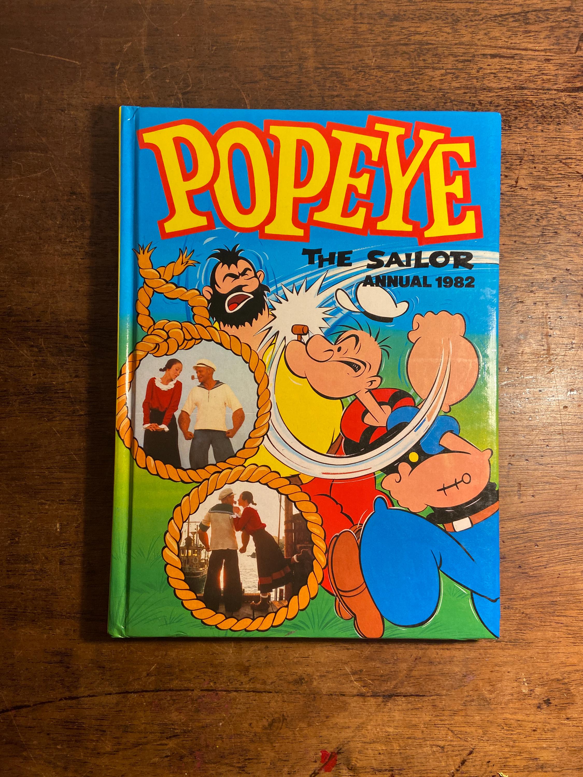 Popeye Annual 1982 - Etsy