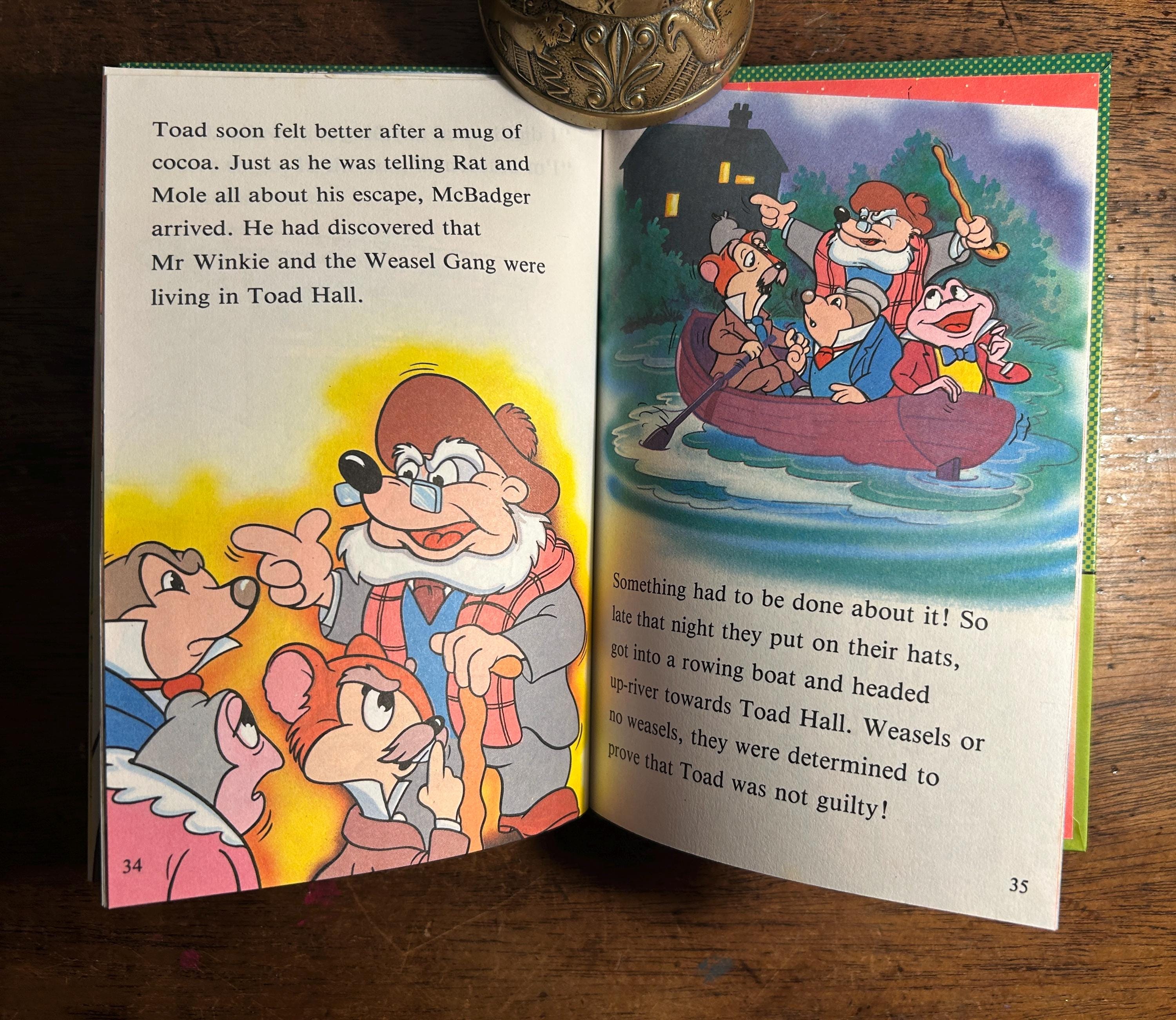 Ladybird Mr Toad of Toad Hall 1988 - Etsy