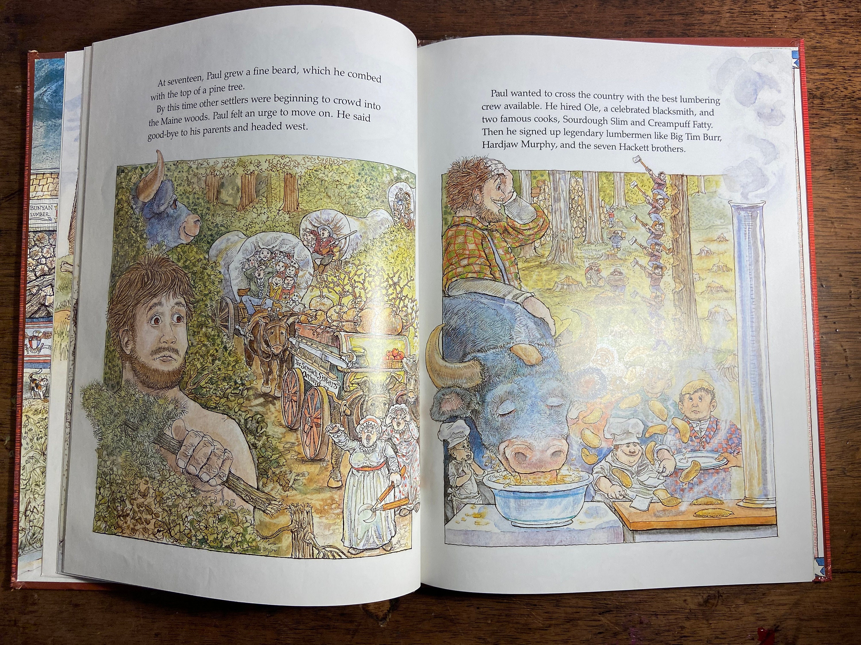 Paul Bunyan Steven Kellogg Read Aloud