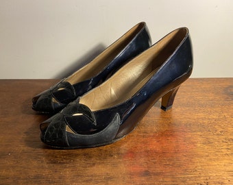 Van Dal Peep Toe Shoes size 5.5