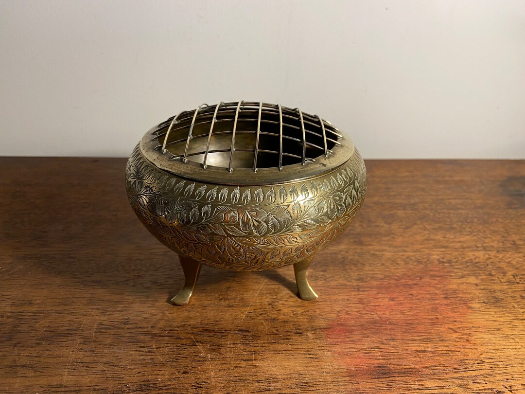 Brass Rose Bowl Etsy