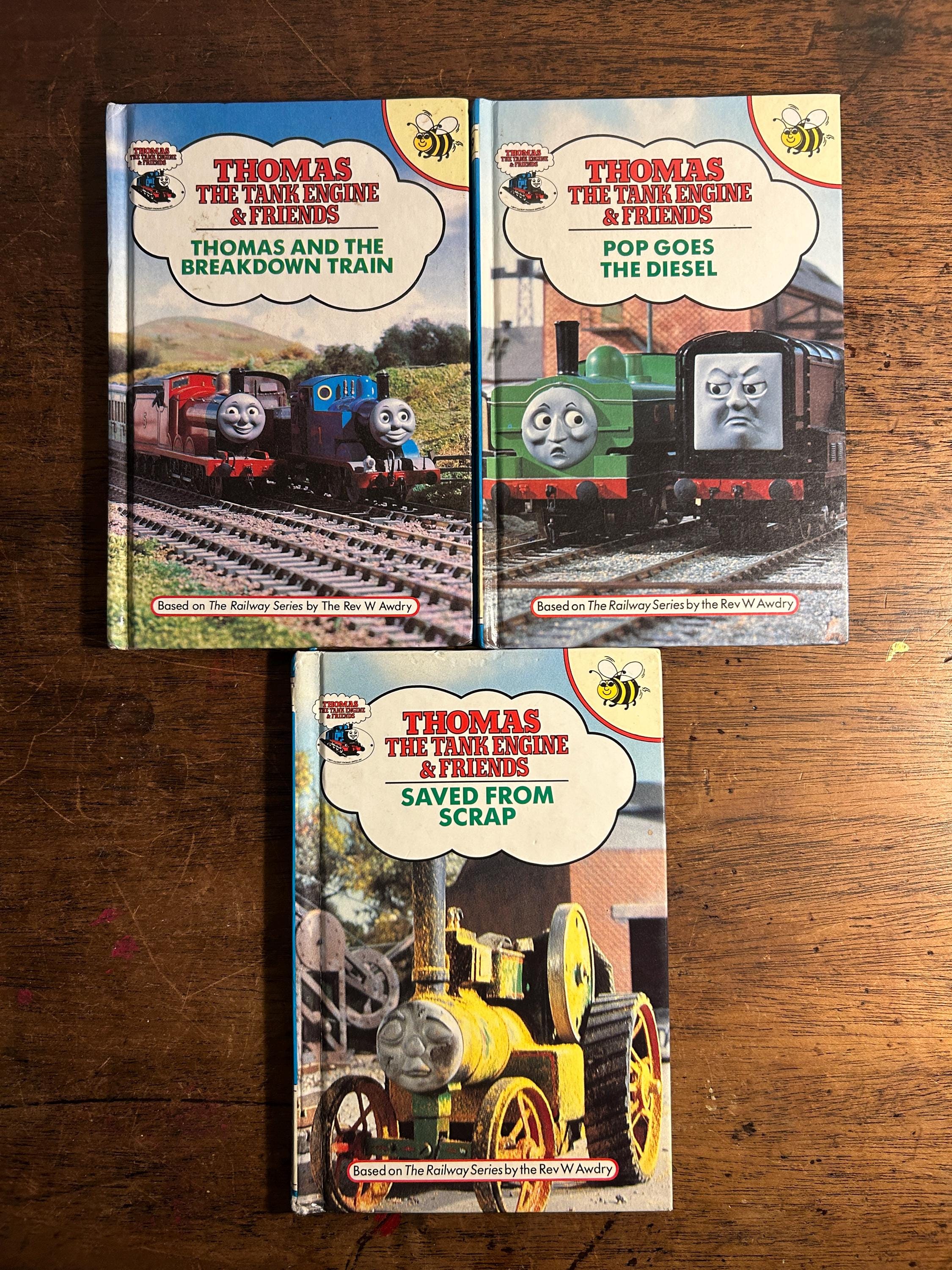 Thomas the Tank Engine Books - Early 1990's - Etsy