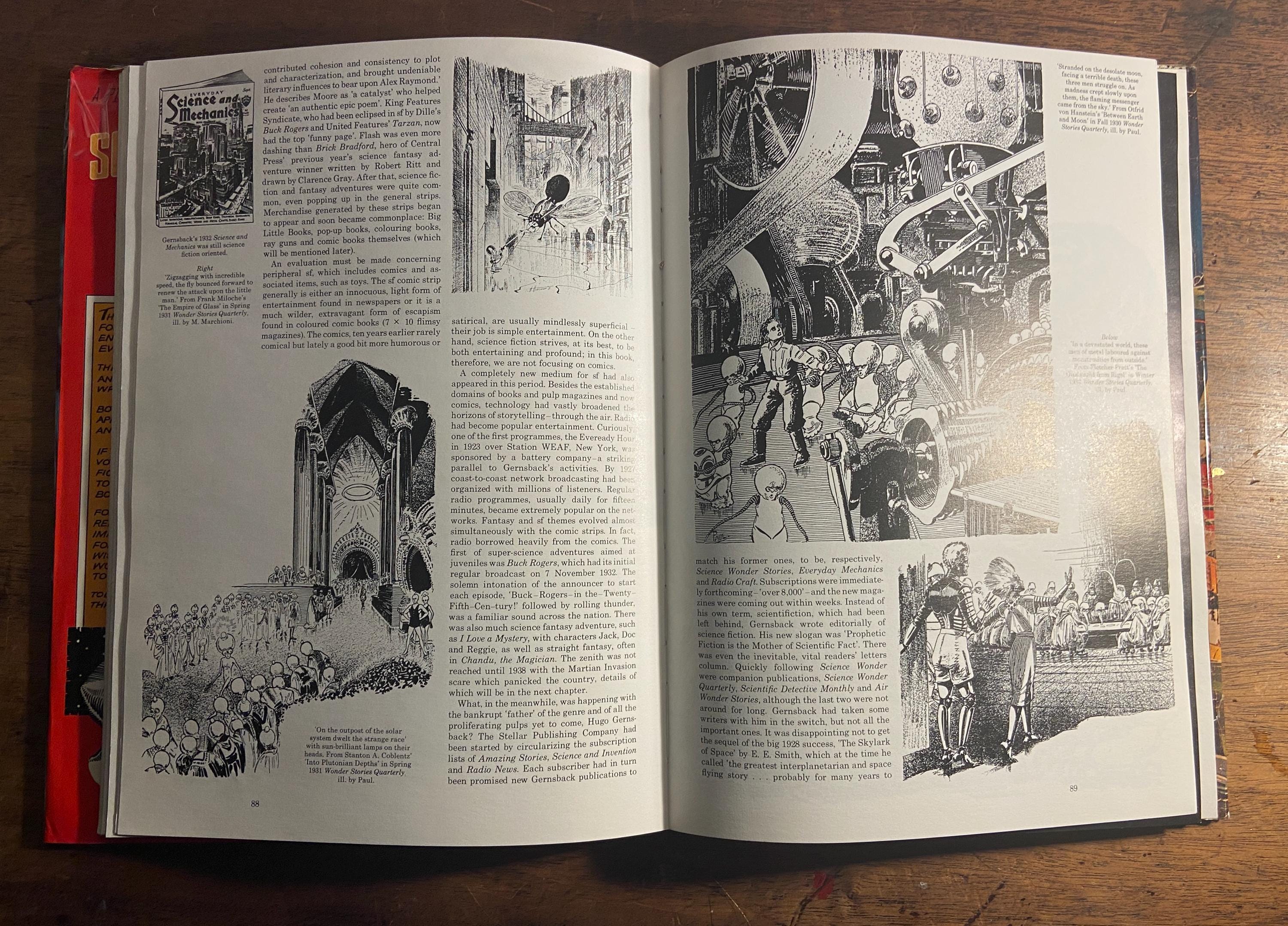 A Pictorial History of Science Fiction - David Kyle 1976 - Etsy