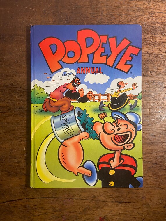 Popeye Annual 1987 - Etsy