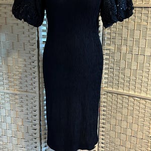 sachin and babi light blue dress Leslie Fay Evening Petite Sequin over Silk Dress Spar