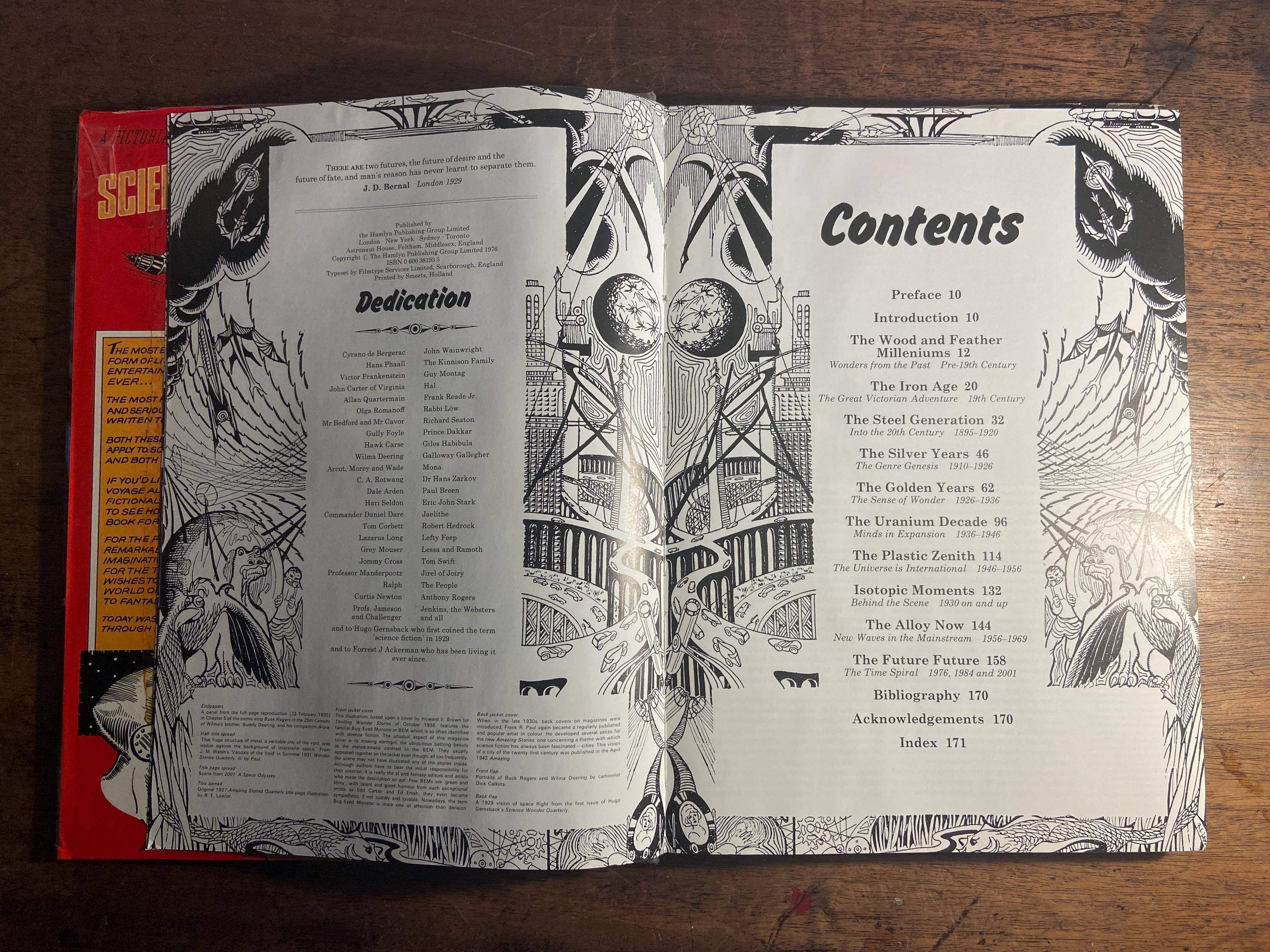 A Pictorial History of Science Fiction - David Kyle 1976 - Etsy