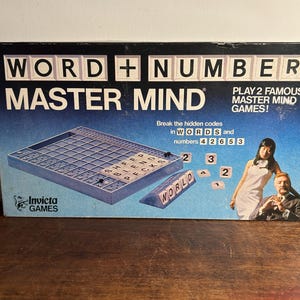 Word and Number Mastermind 1979